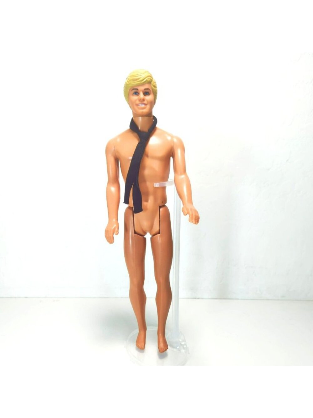 Vintage Mattel Ken Doll Blonde Hair Jointed Limbs Hong Kong Marked 1980s